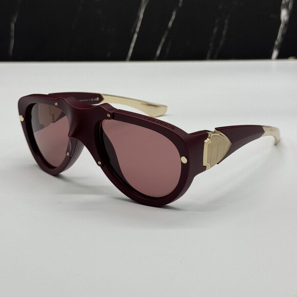 NEW BURBERRY BE4433U 414075 SUNGLASSES BURGUNDY UNISEX BE4433U 4140/75 BURBERRY